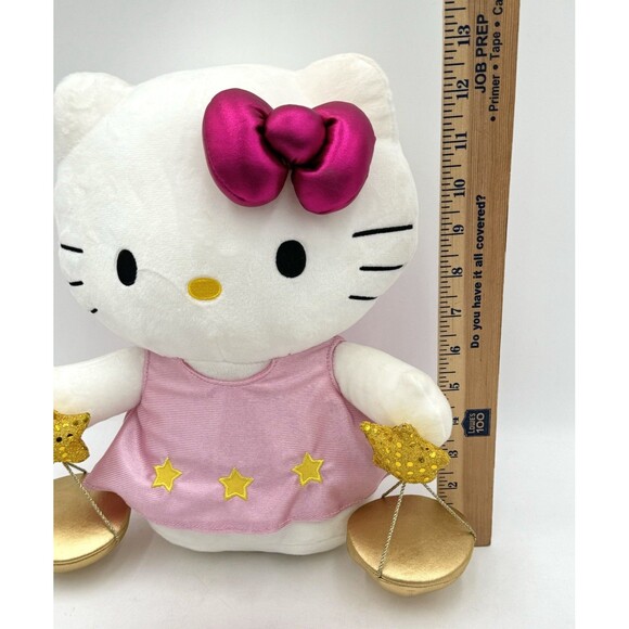 Hello Kitty with Scales Libra Zodiac Embroidered Weighted Bottom Figural Plush - Picture 7 of 7